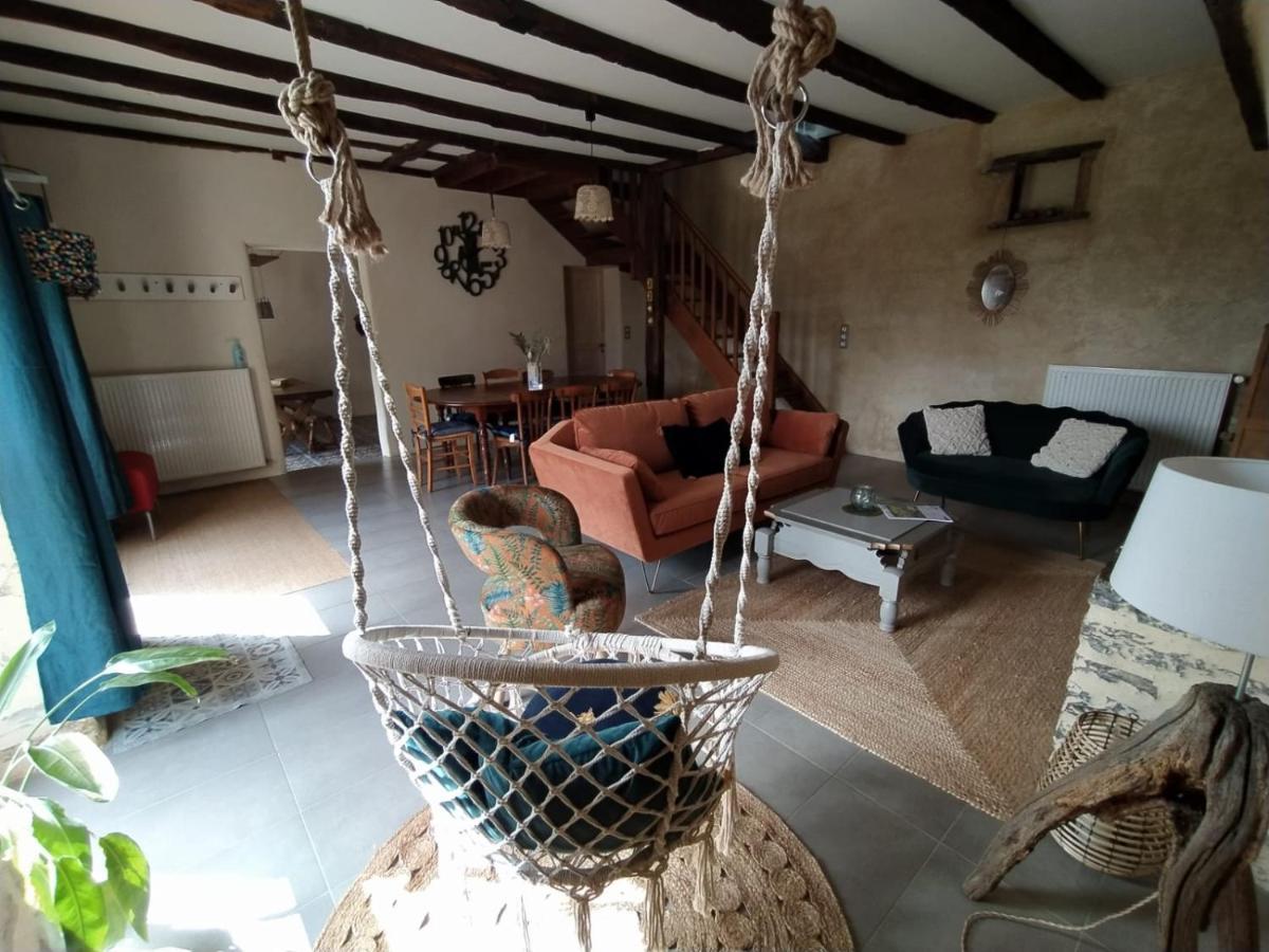 Ecolodge La Belle Verte Saint-M'herve Экстерьер фото