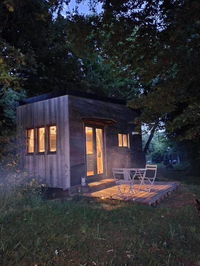 Ecolodge La Belle Verte Saint-M'herve Экстерьер фото