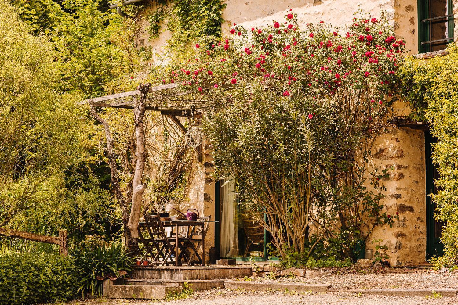Ecolodge La Belle Verte Saint-M'herve Экстерьер фото